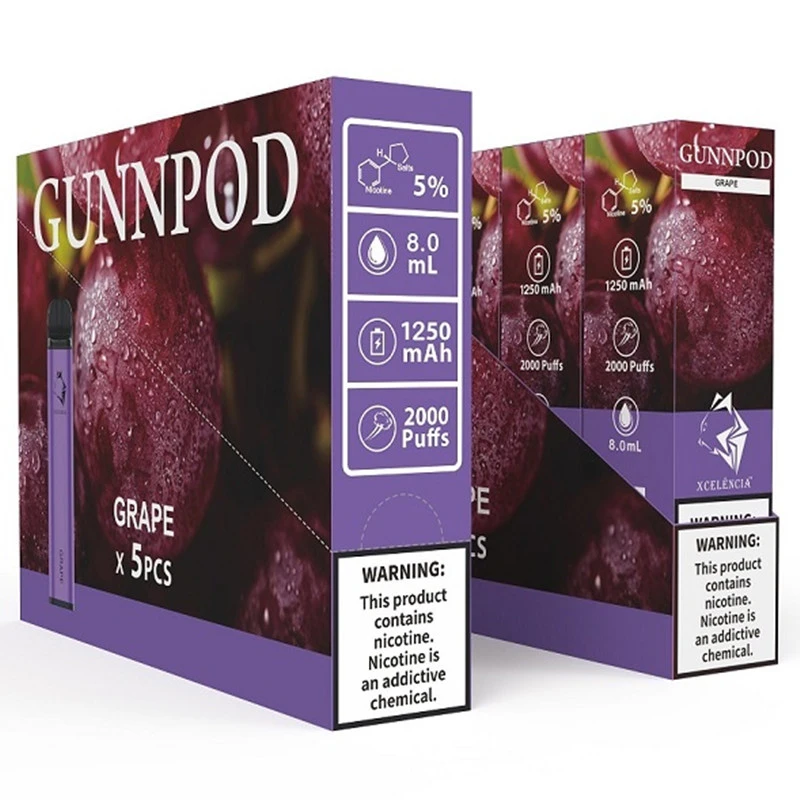 GUNNPOD 2000 PUFFS GUNNPOD 2000 PUFFS