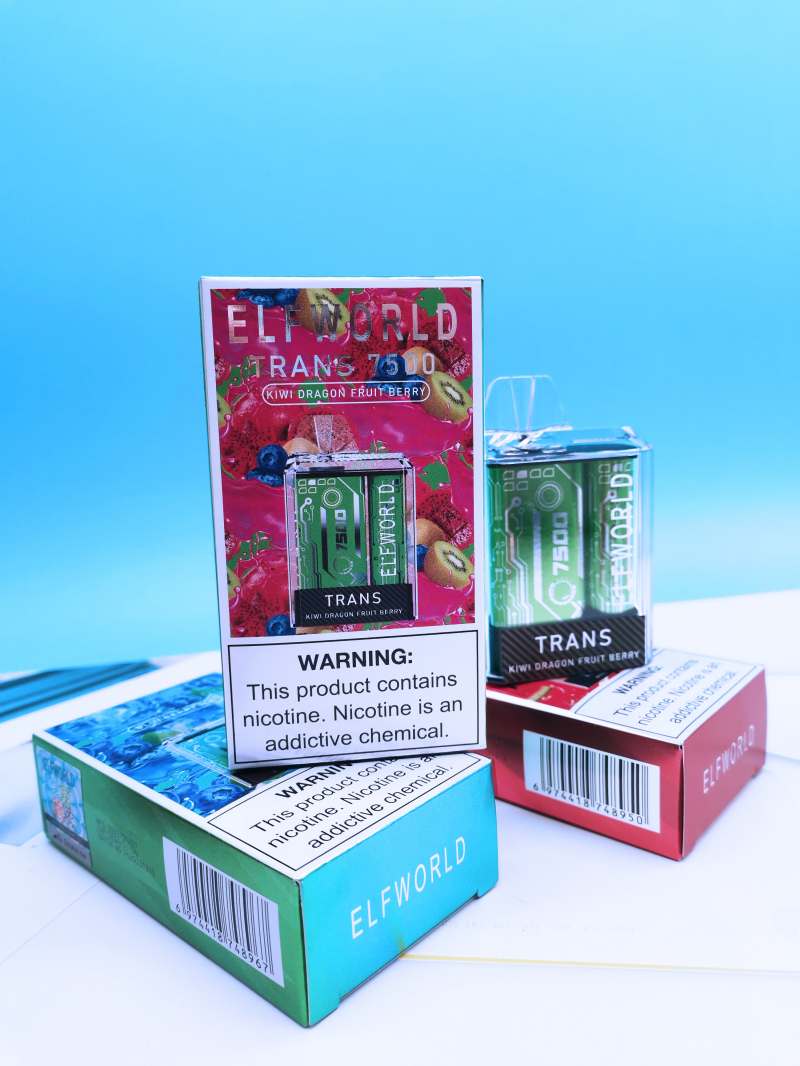 ELFWORLD TRANS7500 VAPES 7500PUFF
