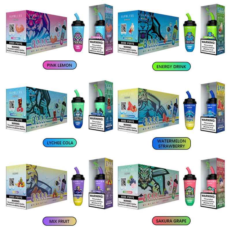 SUPBLISS BINGO 8000 puff SUPBLISS BINGO 8000 puff