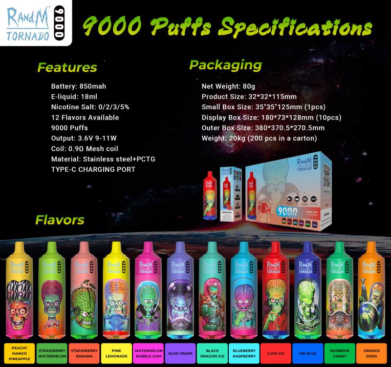 randm Tornado 9000 vape randm Tornado 9000 vape