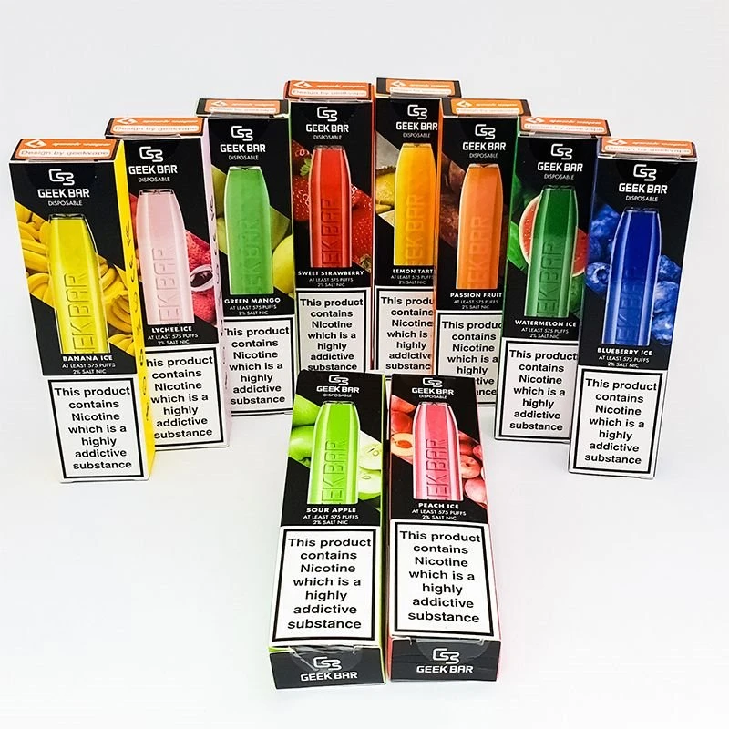 Geekbar engangs vapepenn