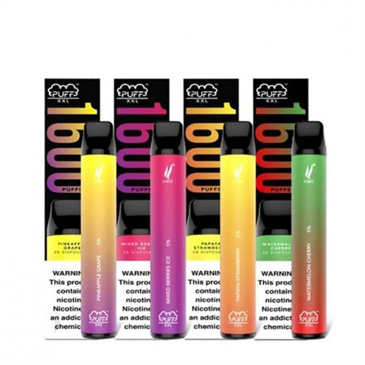 puff xxl 1600 puffs electroic cigarette disposable vape 4
