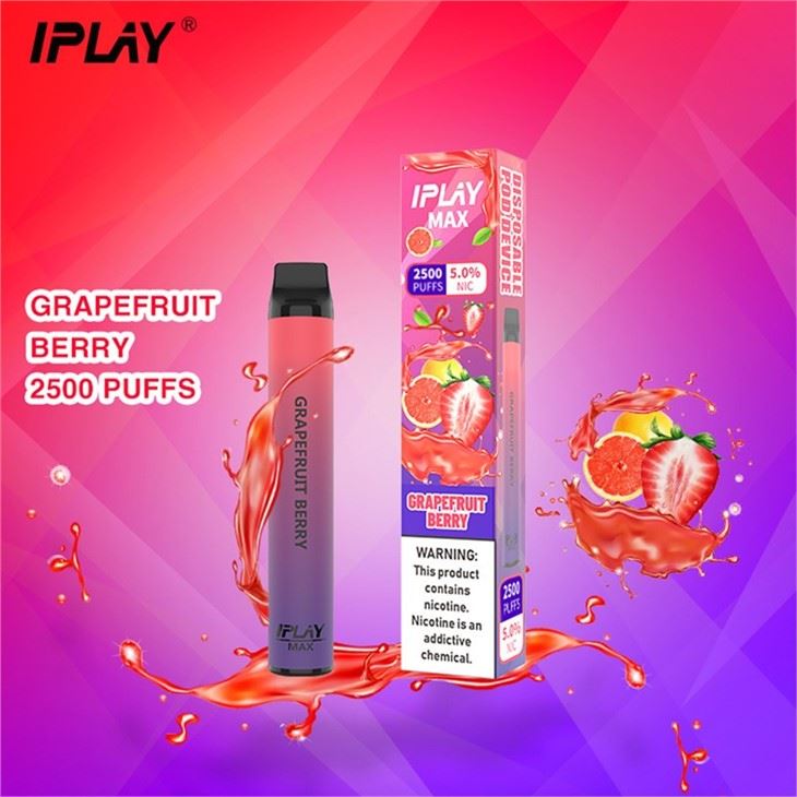 IPLAY MAX Disposable Pod Flavorful Grapefruit Berry