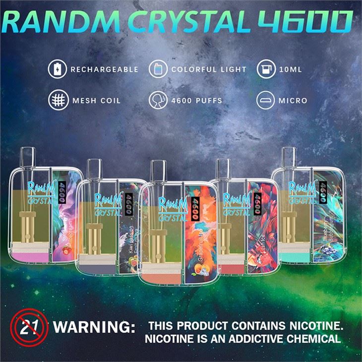 Randm Crystal 4600 engangs elektronisk sigarett
