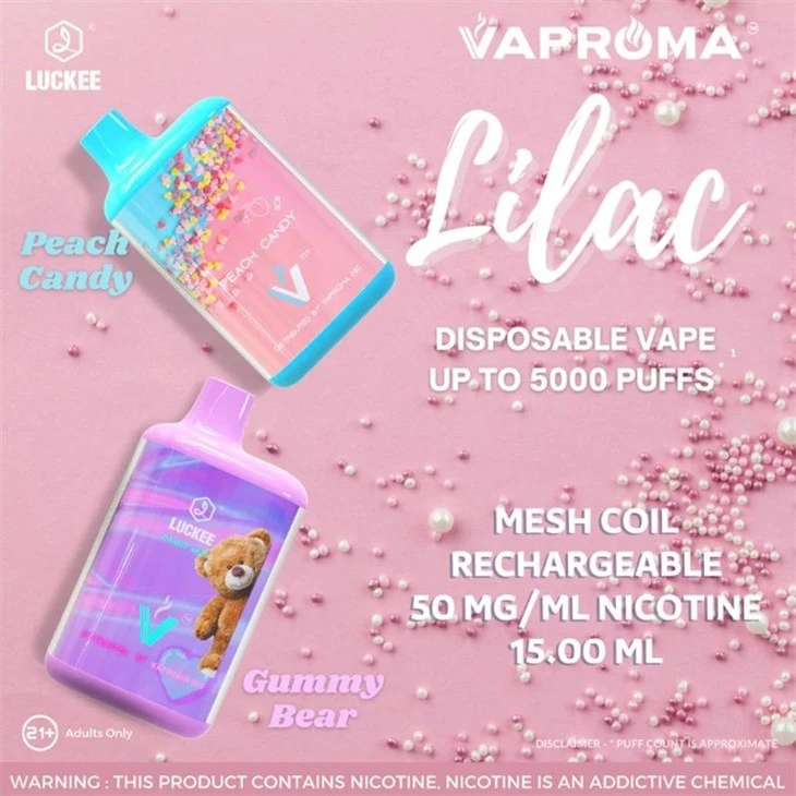 LUCKEE Lilac 5000PUFF