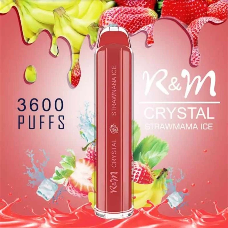 R&M CRYSTAL 3600puffs Vape