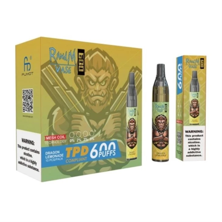 randm vase 600 puffs puff vape