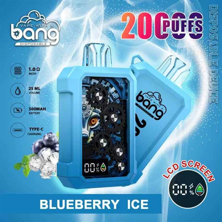 Bang 20000 Puffs fargeskjerm