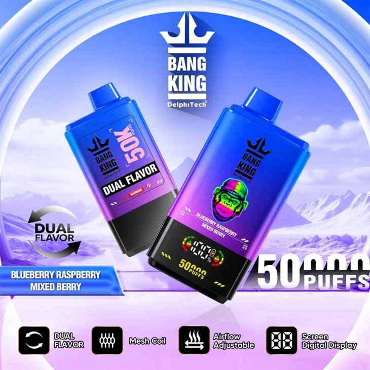 Bang King 50000 Twins Dual Taste Double Flavor