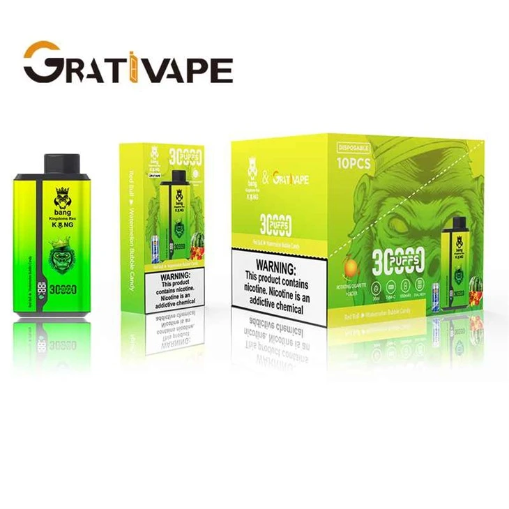 Grativape Bang King 30000 Puffs 2 i 1 smak