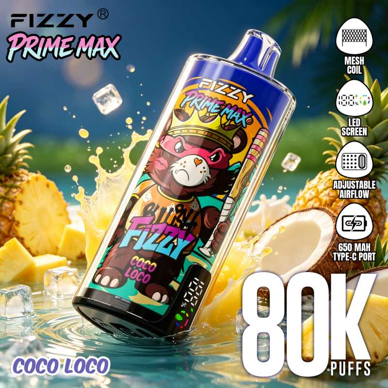 8 Coco LocoFizzy 80K Prime Max 8 Coco LocoFizzy 80K Prime Max