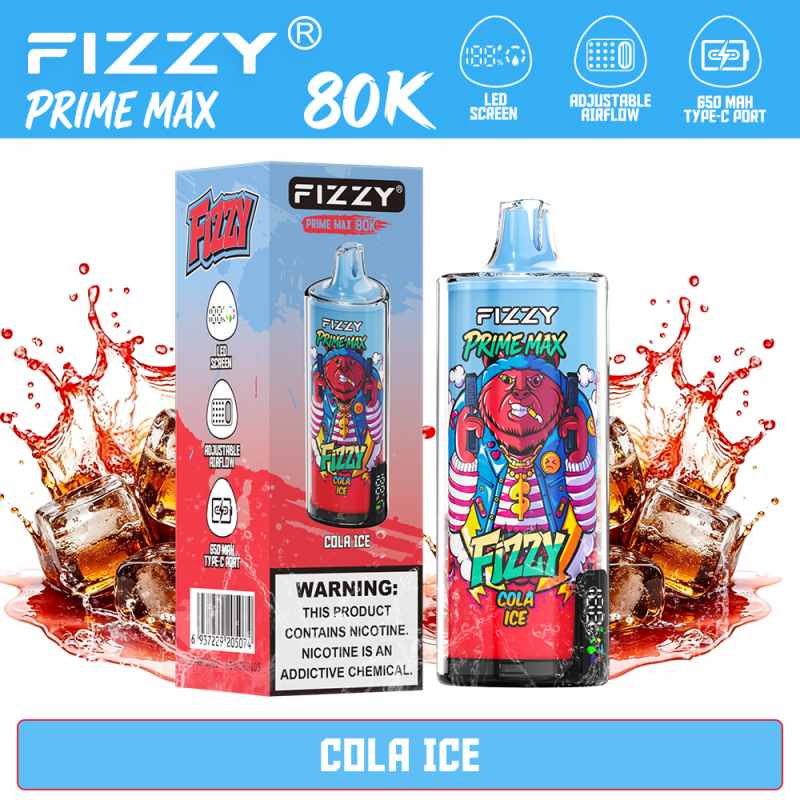 Fizzy 80K Prime Max-12-Cola Ice Fizzy 80K Prime Max-12-Cola Ice