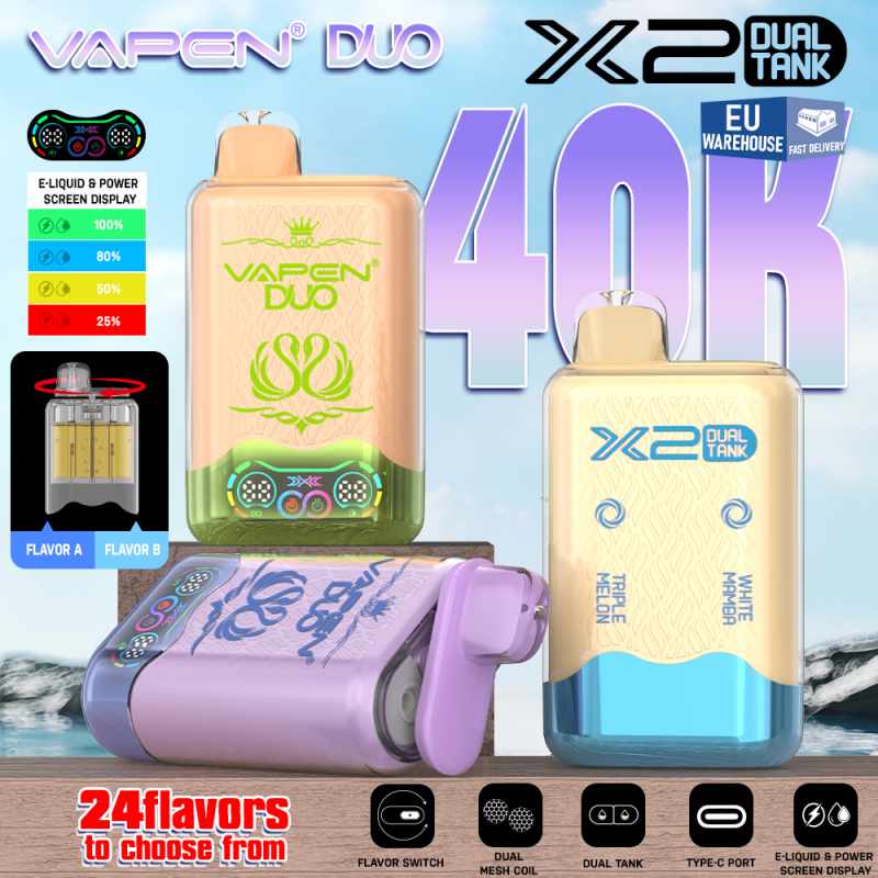 VAPEN DUO 40000 75