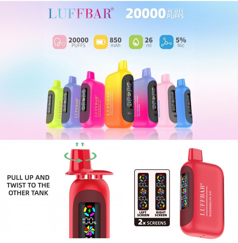us-LUFFBARDuallyDisposableVapeKit Luff Bar Dually 20000 us-LUFFBARDuallyDisposableVapeKit Luff Bar Dually 20000