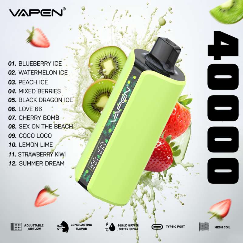 VAPEN FLOW 40000 23 VAPEN FLOW 40000 23