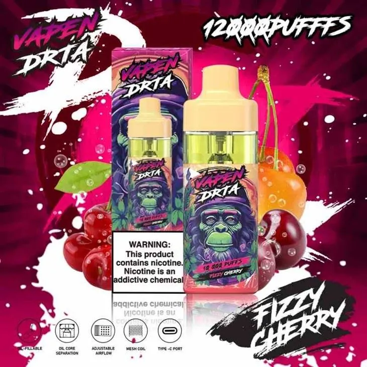 Fizzy Cherry_VAPNE DRTA 12000 27