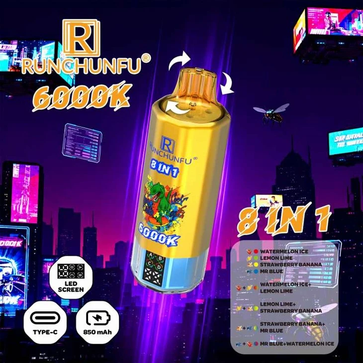 Runchunfu 6000K puffs