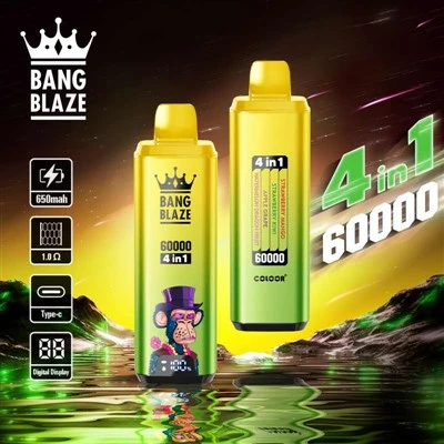 Bang Blaze 60000 Puff 4 i 1 smak Vapes