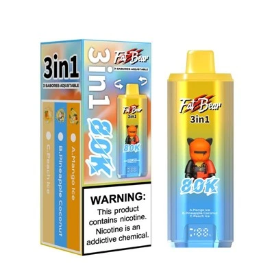 Fettbjørn 3 i 1 80 k puffs