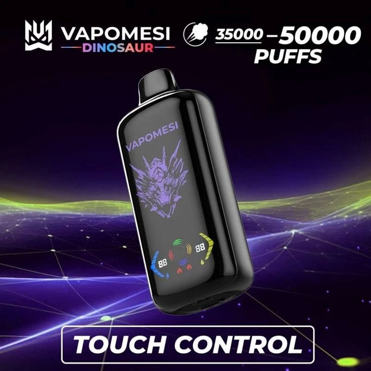 2024-New-Huge-Juice-Capacity-Disposable-50000-Puff-Vapomesi-Dinosaur-Dual-Mesh-Vape-Airflow-Adjustable-Full-Touch-Screen-Europe-German-Wharehouse-Big-Vapor