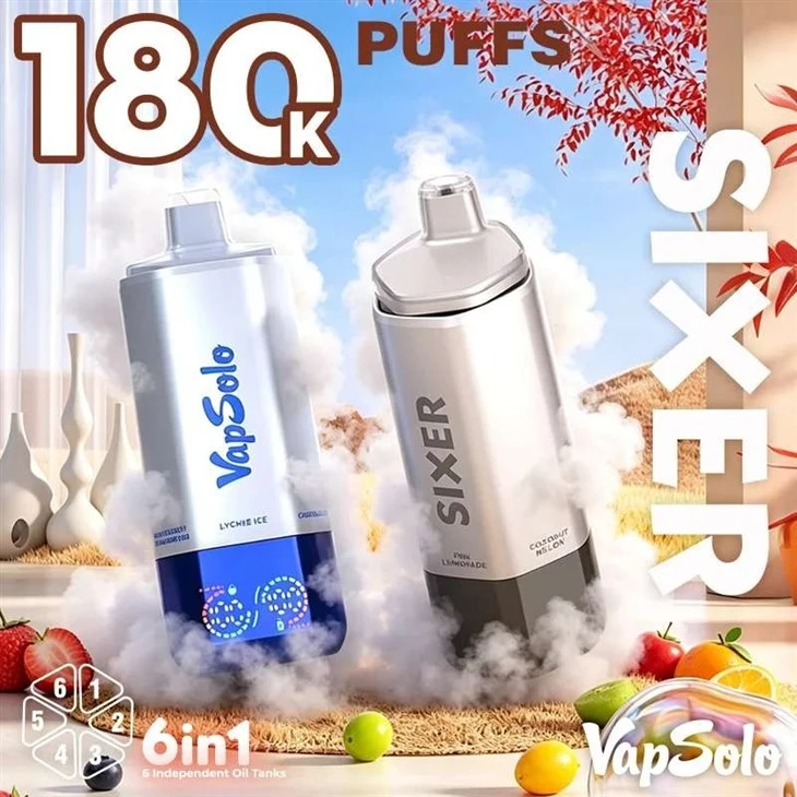 Vapsolo Sixer 180K 6 in 1 high quality