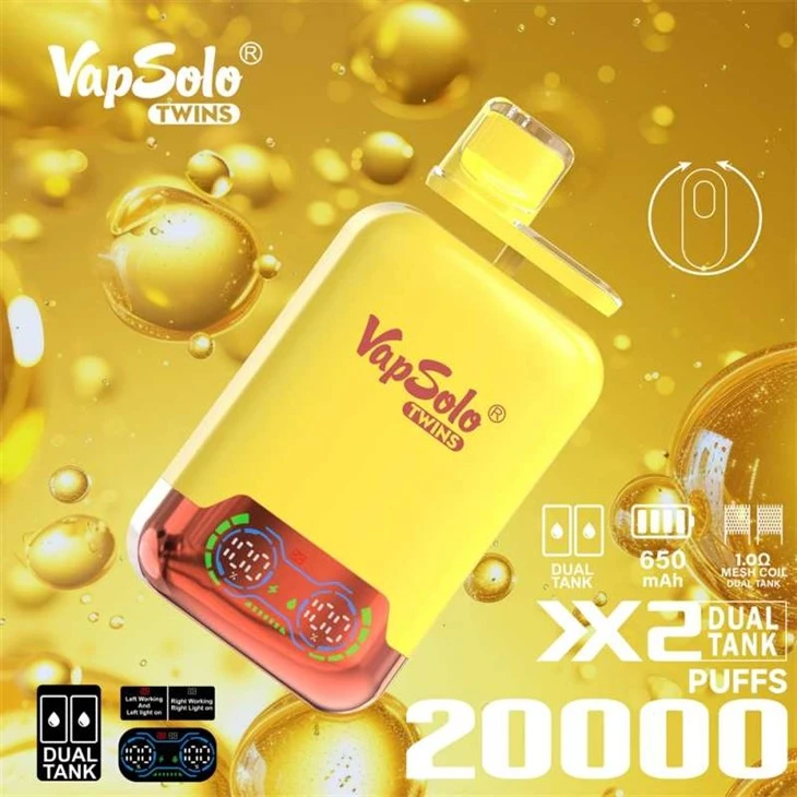 Vapsolo Twins 20K Puffs