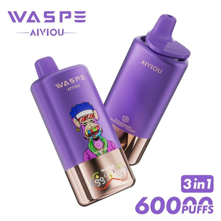Waspe aiviou 60000 puffs trippel smak
