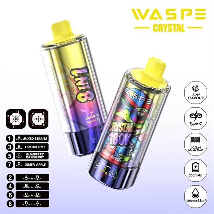 Waspe Crystal 8 in 1 180K 15