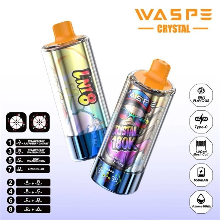Waspe Crystal 8 in 1 180K 13